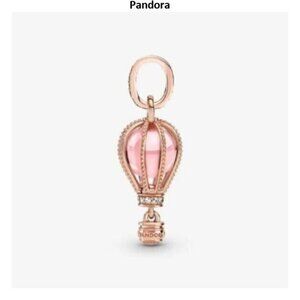Pandora Sparkling Pink Hot Air Balloon Dangle Charm